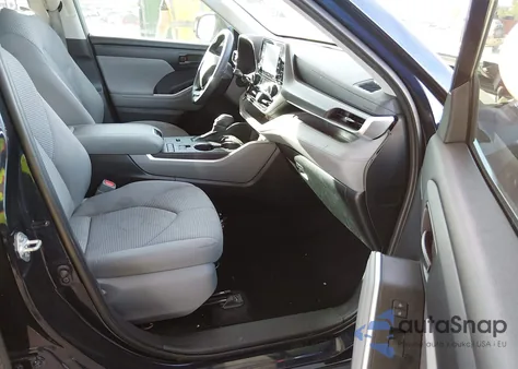 2021 Toyota Highlander L z USA, uszkodzony, nr VIN 5TDCZRAH1MS085977